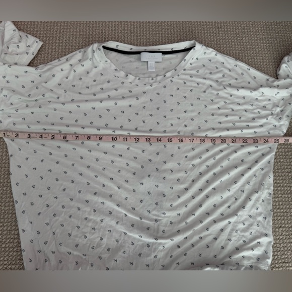 NWOT The White Company Jersey Floral Print Tie Hem Pyjama Set L - Picture 7 of 12